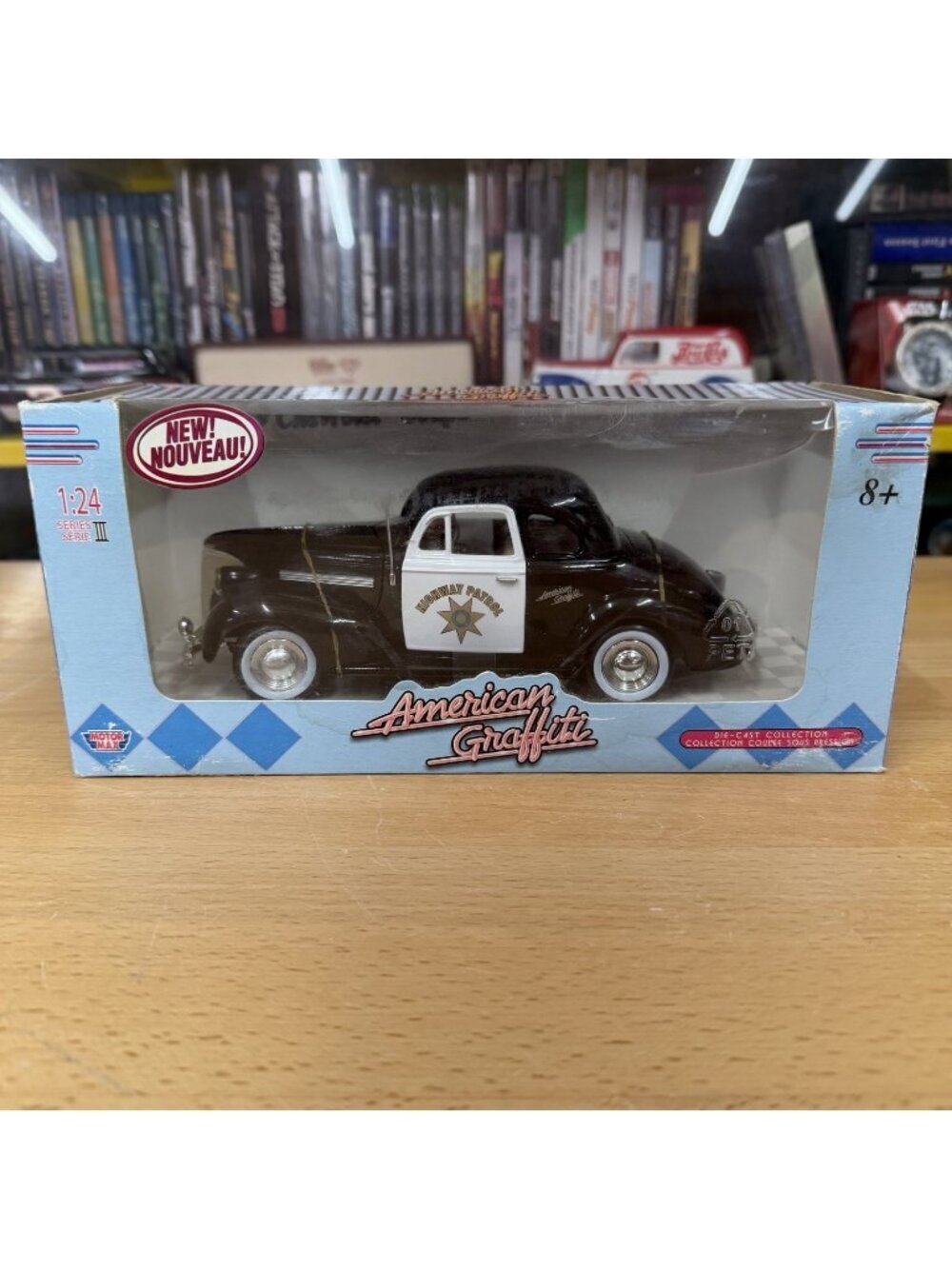 Motor Max American Graffiti 1:24 1939 Chevrolet Coupe Highway Patrol ** READ **